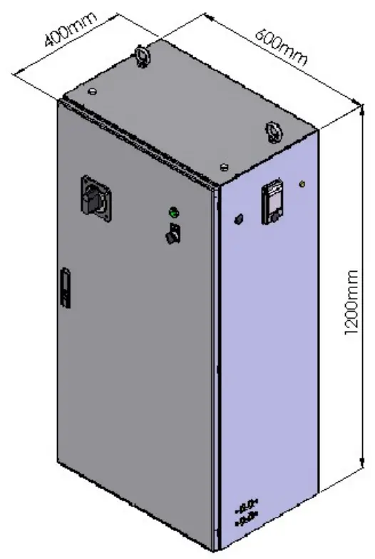 ENTRON iPAK2v2 Cabinet Dimension - Dimension 7