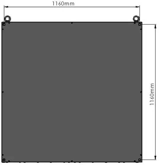 ENTRON iPAK2v2 Cabinet Dimension - Dimension 8