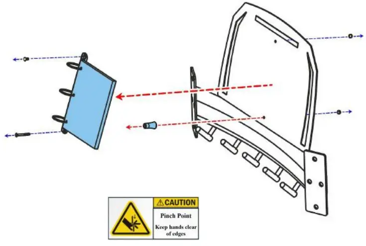 BODYCRAFT HFT Bracket HFT Pro Functional Trainer - Holder