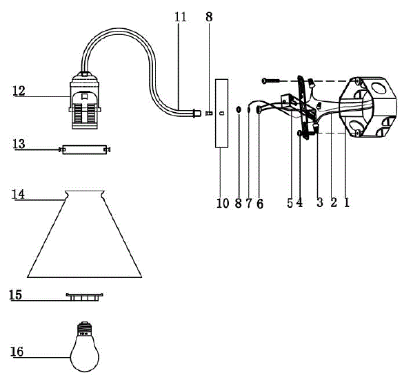 aiwen-NW-WL22014-Light-Industrial-Gooseneck-Black-Wall-Sconce-Light-FIG-1