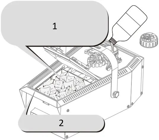 HOME ACCENTS HOLIDAY 21SV21867 400W Skeleton Coffin Low A2