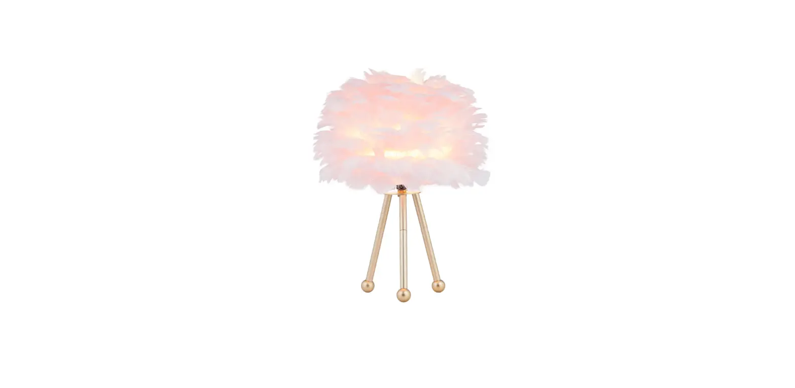 4modernhome T107 Gold Tripod Table Lamp Set Instruction Manual