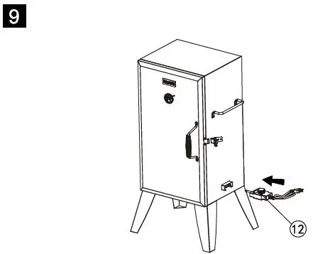 Royal-Gourmet-SE2801-28 -Inch-Electric-Smoker-with-1500Watt-Heating-Element-28