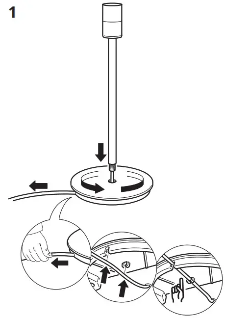 IKEA SKAFTET Table Lamp - overview 2
