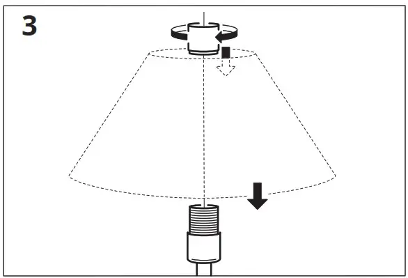 IKEA SKAFTET Table Lamp - overview 4