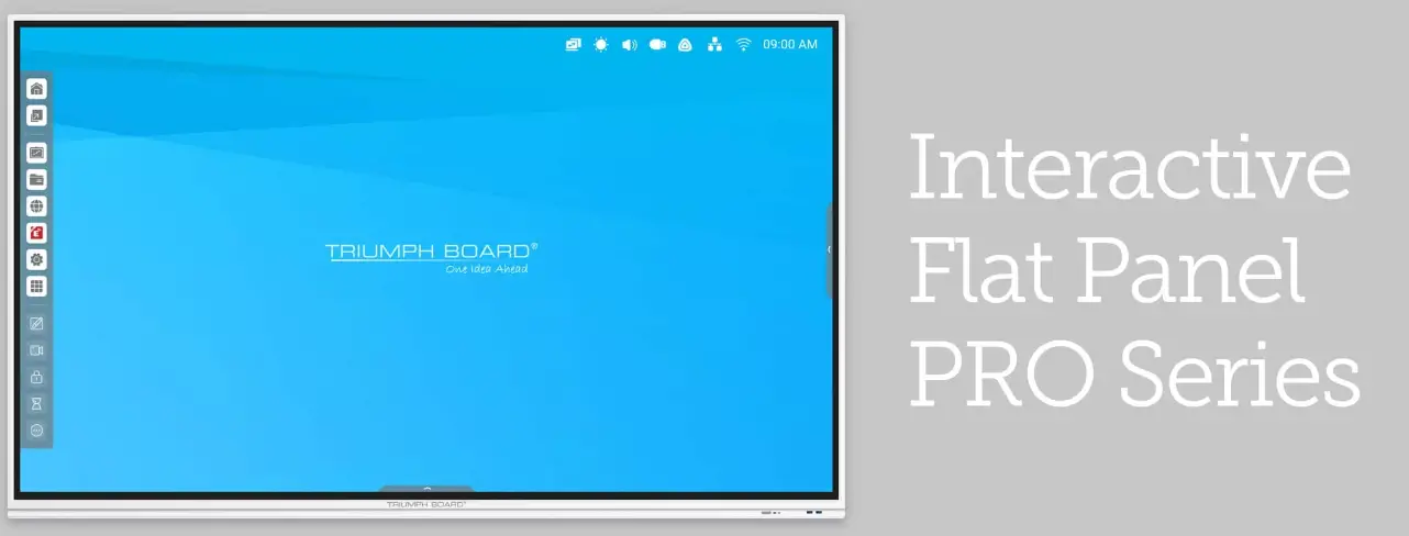 Triumph Board Black Series 65 Inch Interactive Flat User Manual