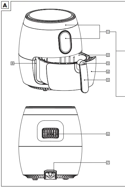 SILVERCREST-SHFD-1350-A1-Digital-Air-Fryer-fig-3