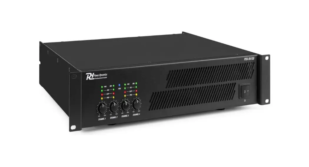 Power Dynamics Pda-b Series Amplifier Instruction Manual Power Dynamics Pda-b Series Amplifier Instruction Manual