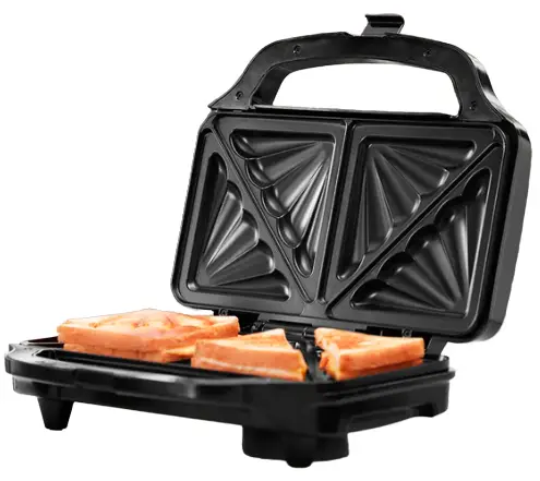 CLEARLINE Jumbo Sandwich Grill, Toaster, Waffle Maker