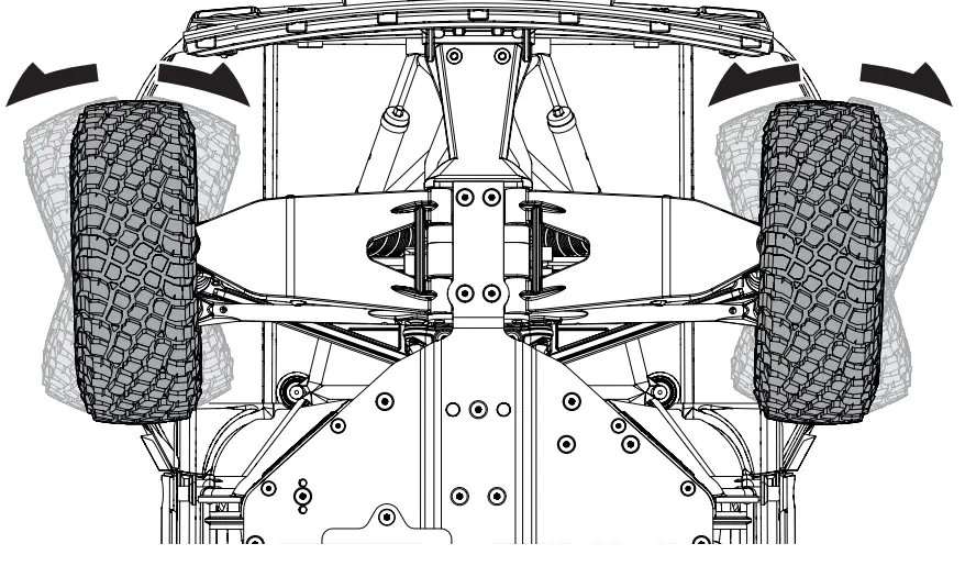 HORIZON HOBBY LOS03046 Method Desert Truck - DIRECTION