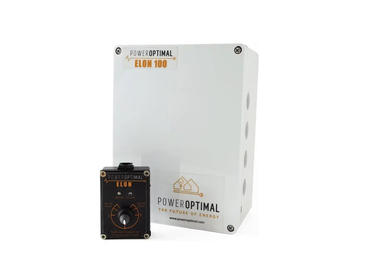 Poweroptimal Sol-pve-system Elon 100 Solar Pv Water Heating Unit User Manual