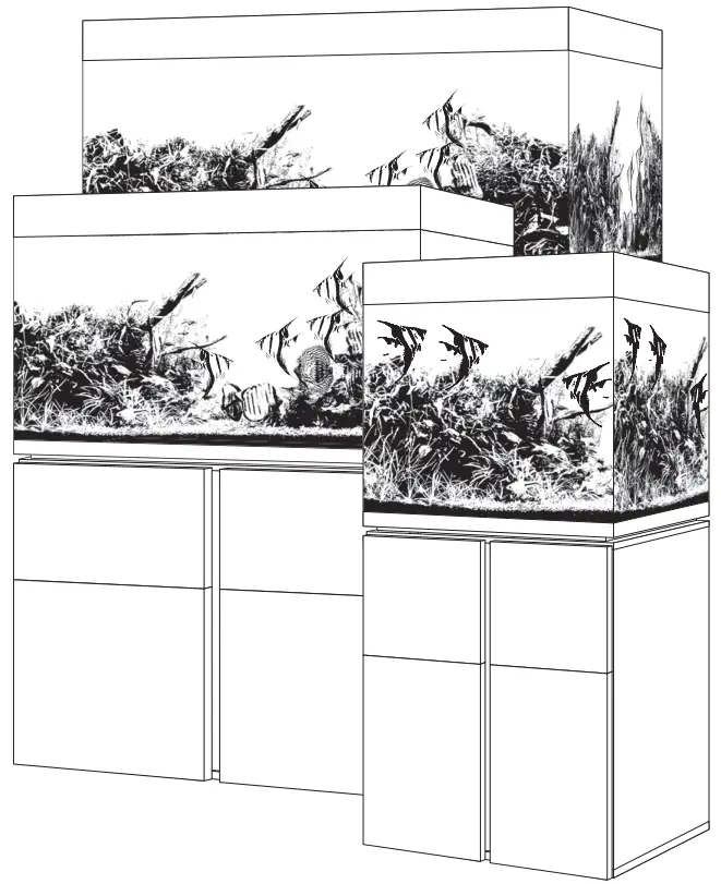 FLUVAL SIENA LED Aquarium Kit - Figure