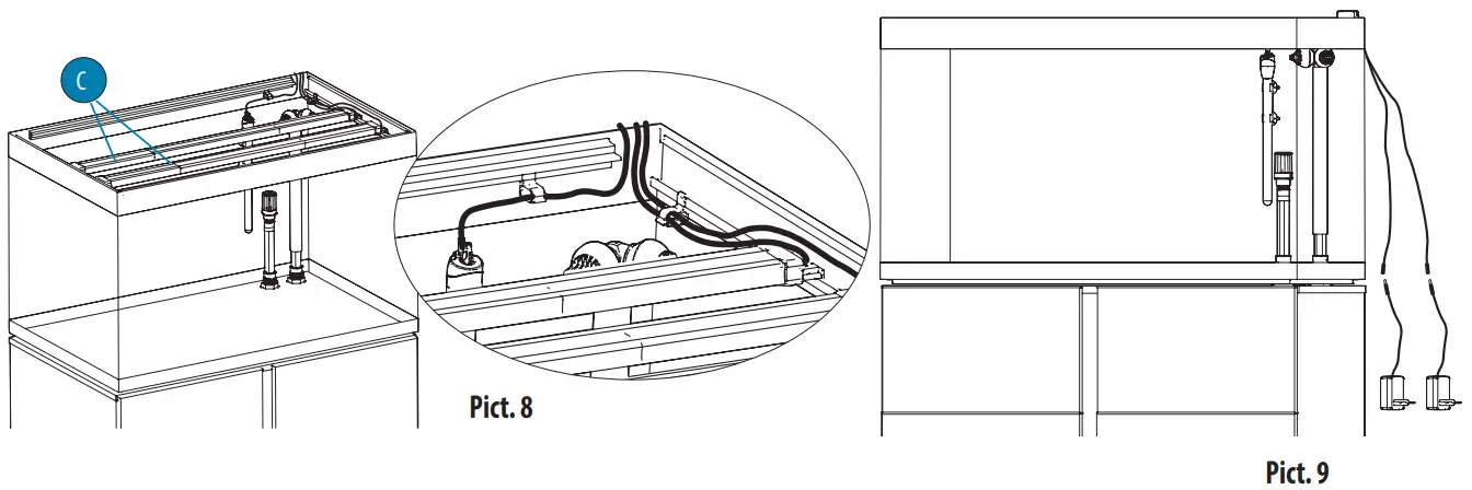 FLUVAL SIENA LED Aquarium Kit - LED STRIP LIGHTS