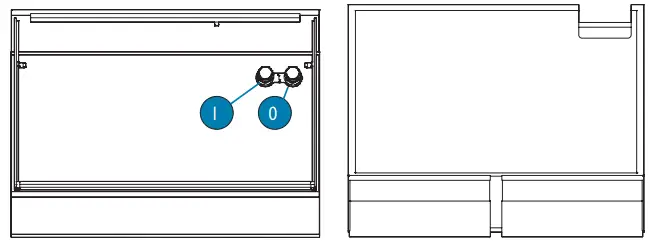 FLUVAL SIENA LED Aquarium Kit - tank openings