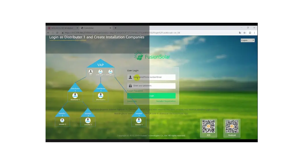Huawei Fusionsolar Smart Pv Management System Connection User Manual