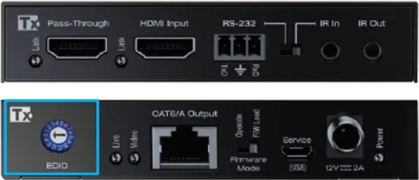 EDID Management Rotary