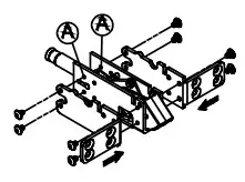 CAL-ROYAL N-98CVR Concealed Vertical ROD Exit Device - icon 2