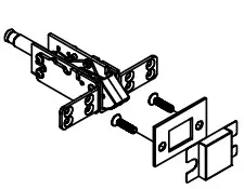 CAL-ROYAL N-98CVR Concealed Vertical ROD Exit Device - icon 3
