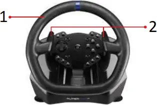 SUPERDRIVE SV 950 - BUTTONS LAYOUT 1