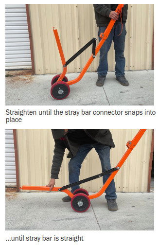 U S SAWS Aluminum Heavy Duty Collapsible Dolly Manhole Lifters - icon 1 4