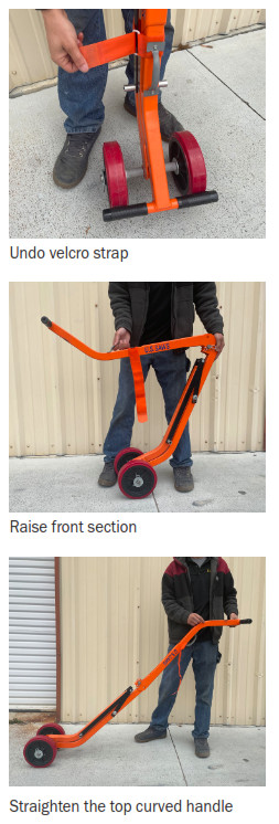 U S SAWS Aluminum Heavy Duty Collapsible Dolly Manhole Lifters - icon 13