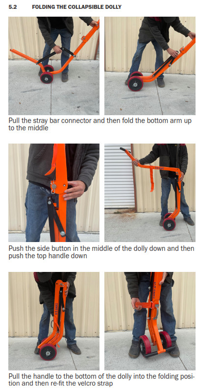 U S SAWS Aluminum Heavy Duty Collapsible Dolly Manhole Lifters - icon 16