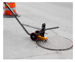 U S SAWS Aluminum Heavy Duty Collapsible Dolly Manhole Lifters - icon 18