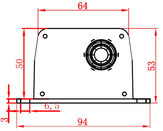 Kelly KL-48DCDC-400-5 DC-DC Converter - Front view