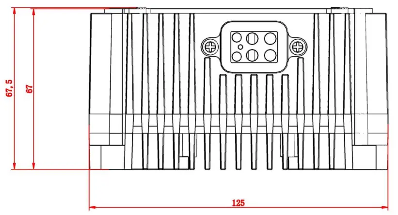 Kelly KL-48DCDC-400-5 DC-DC Converter - Kelly 1