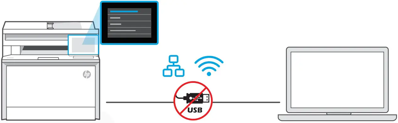 Connect printer to network