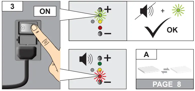 Extraction capacity display