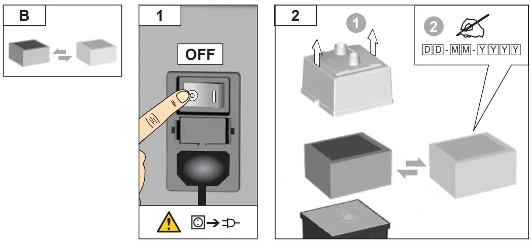 Change the main filter