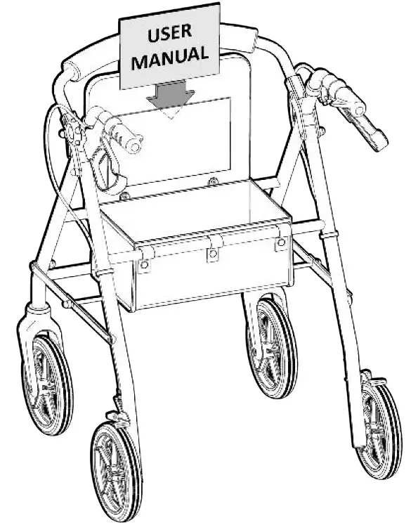 BASICS B4204S Seat Walker - ASSEMBLY 17