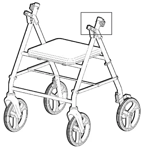 BASICS B4204S Seat Walker - ASSEMBLY 2