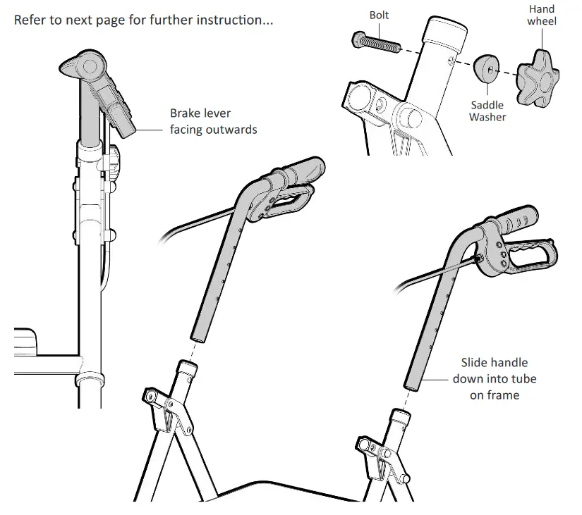 BASICS B4204S Seat Walker - ASSEMBLY 3