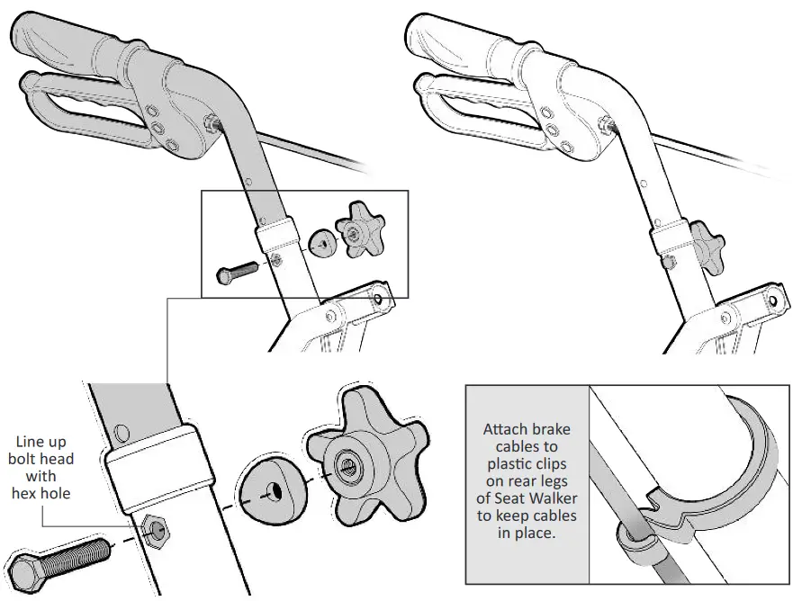 BASICS B4204S Seat Walker - ASSEMBLY 5