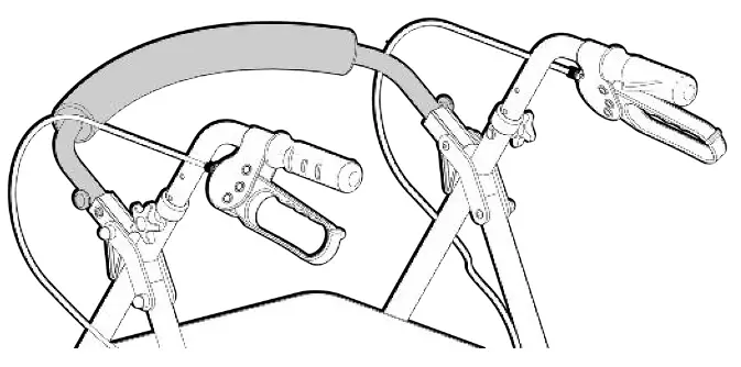 BASICS B4204S Seat Walker - ASSEMBLY 8