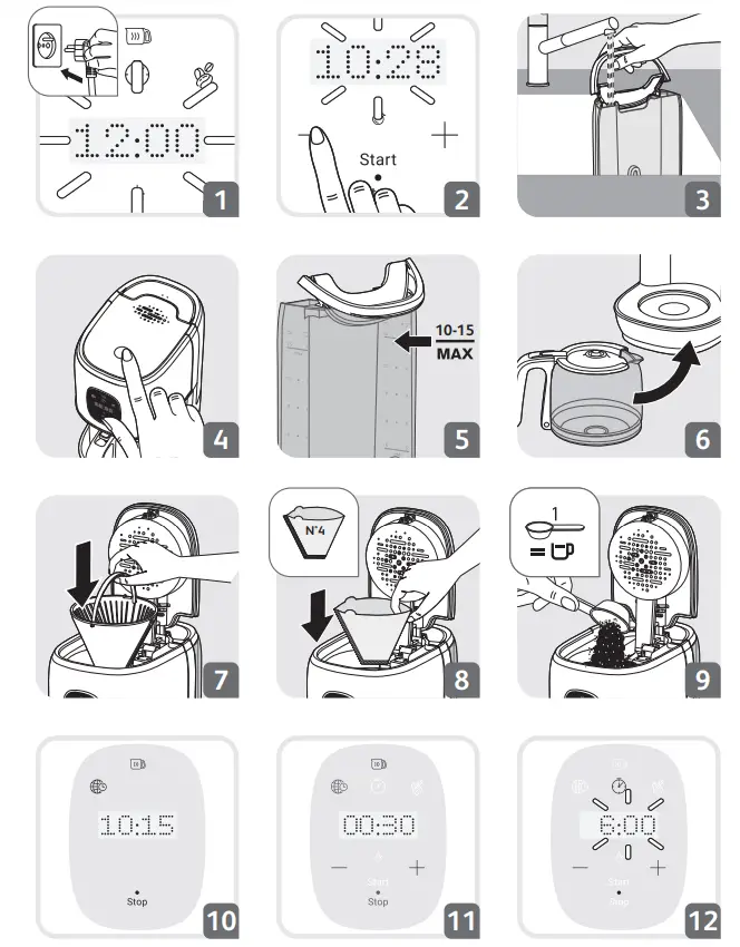 Tefal MAJESTUO Filter Coffee Maker - fig1