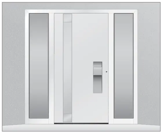HOERMANN Aluminium Entrance Door