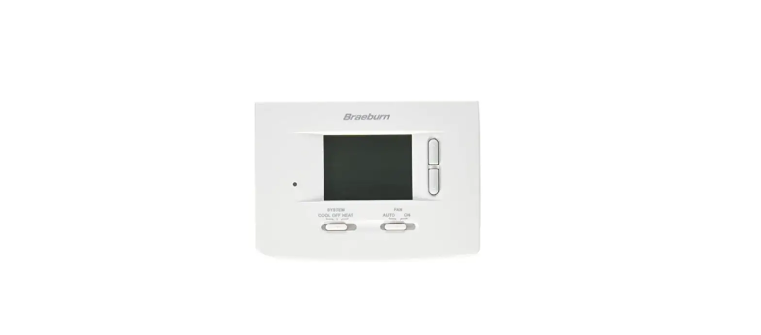 Braeburn 1025nc Non-programmable Thermostat Product Specifications Braeburn 1025nc Non-programmable Thermostat Product Specifications