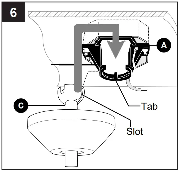 Harbor Breeze COG60BNK7LR Cogdell Ceiling Fan -GRAY 1
