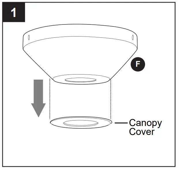 Harbor Breeze COG60BNK7LR Cogdell Ceiling Fan -STYLE FAN