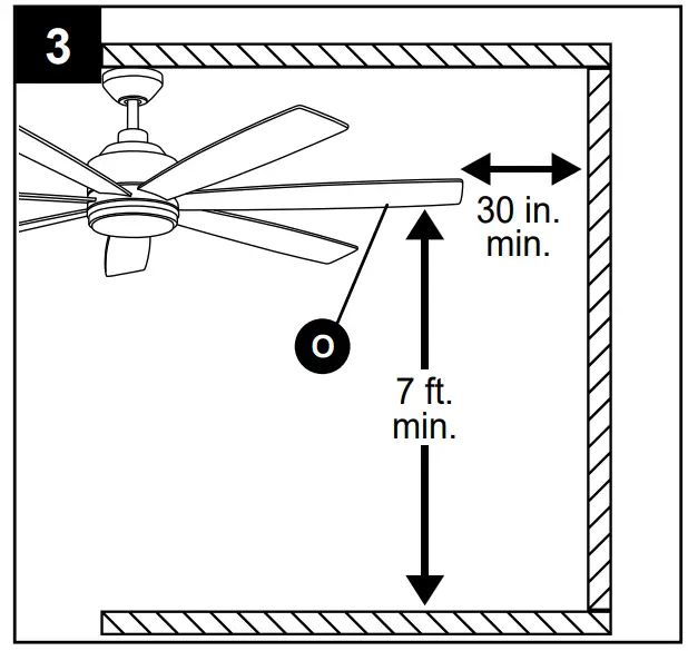 Harbor Breeze COG60BNK7LR Cogdell Ceiling Fan -blades
