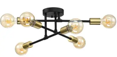 TRUE-FINE-TD60003FL-6-Light-Flush-Mount-Lighting-product-image