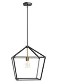 Tidoin-900001-1-Light-Bronze-Iron-Ceiling-Lamp-Chandelier-Pendant-1