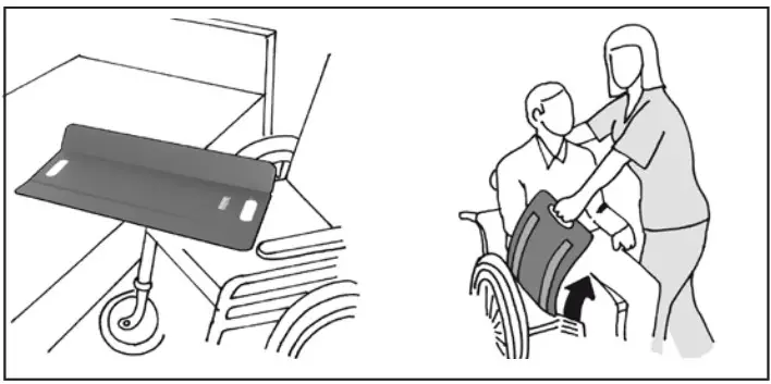 DHG 5050 EasyGlide Sliding Aid - Placement 1