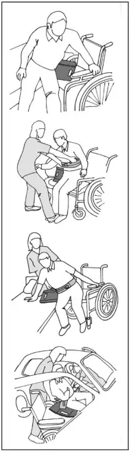 DHG 5050 EasyGlide Sliding Aid - Placement 2