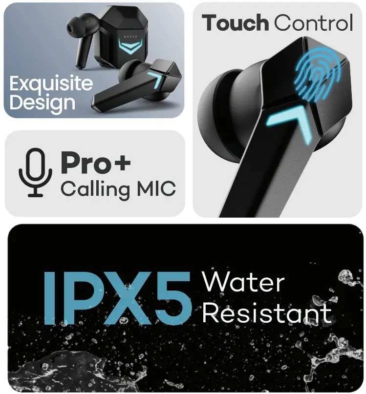 BOULT Ammo TWS Bluetooth Headset - Figure