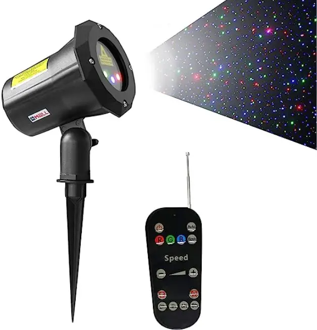 MHAZDZE MOD01RGB Garden Laser Light