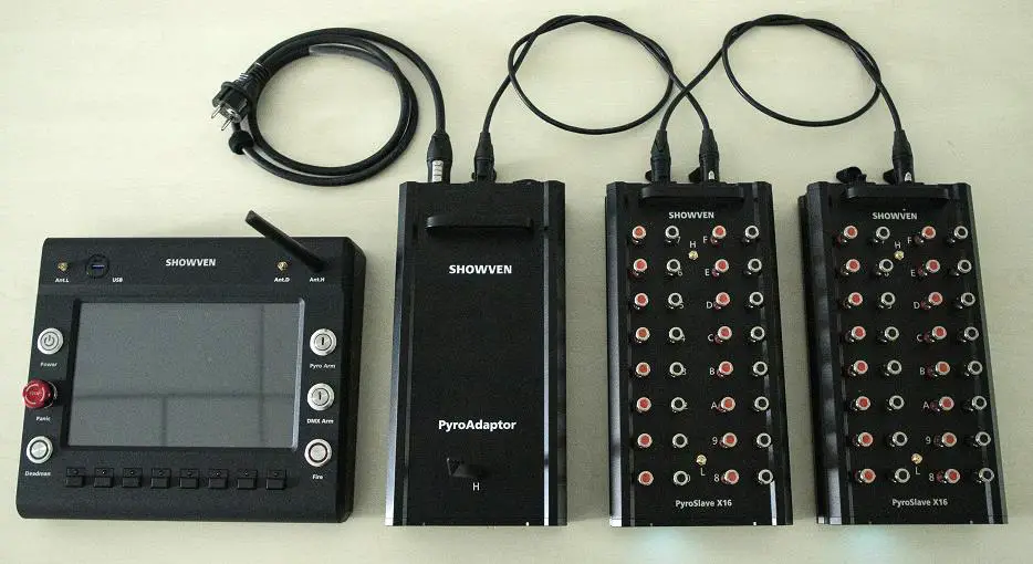 SHOWVEN PyroSlave X16 - Operation 4